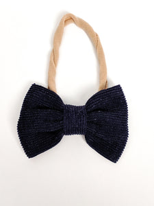 Corduroy Joy Bow